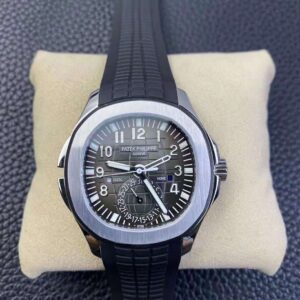 Replica Patek Philippe Aquanaut Travel Time 5164A black dial