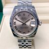 Rolex replica Datejust 178274 Pink Roman Dial