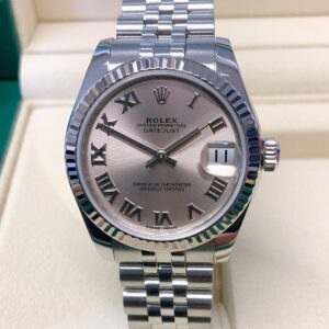 Rolex replica Datejust 178274 Pink Roman Dial