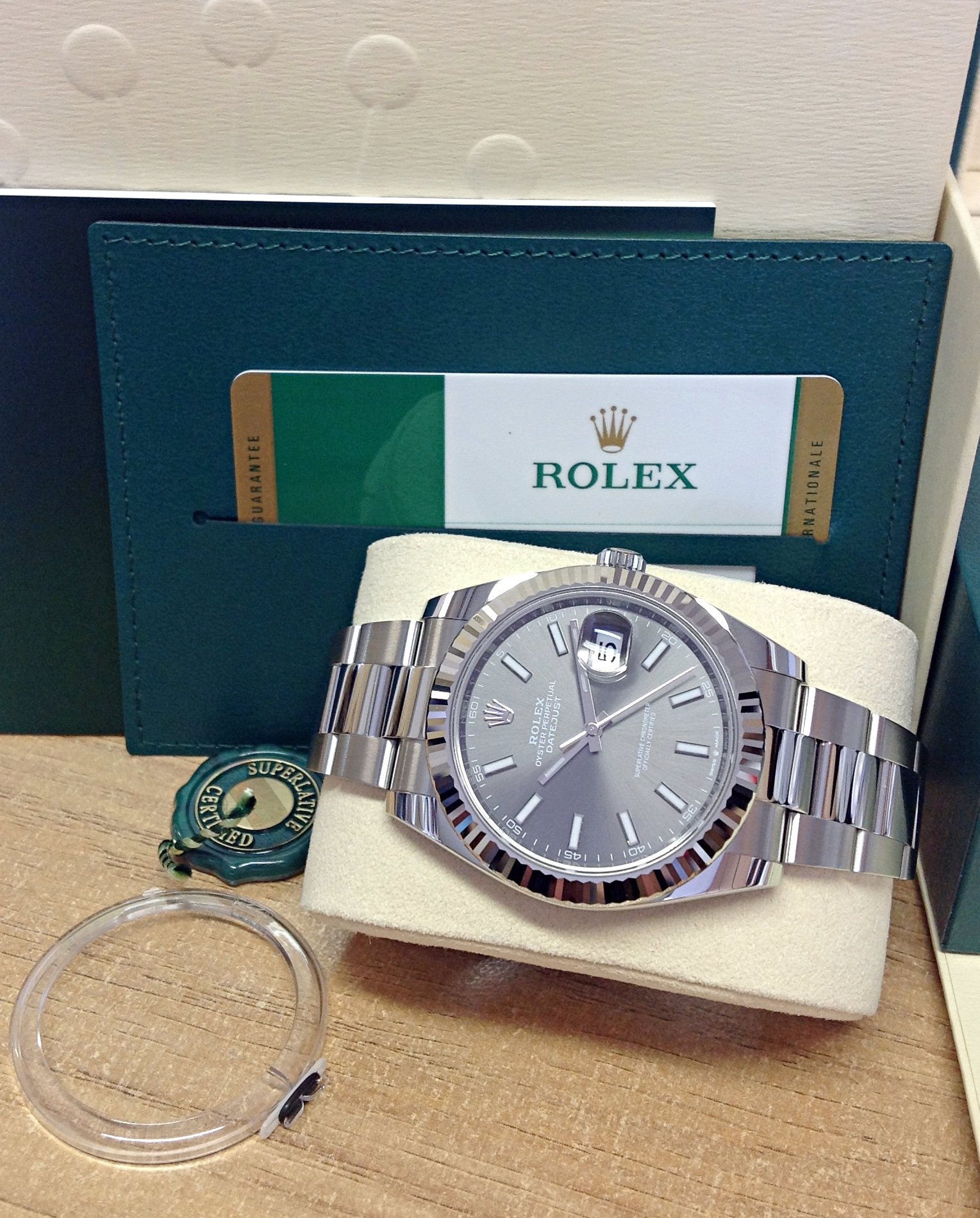 Rolex replica Datejust 41mm 126334 Rhodium Dial - immagine 7