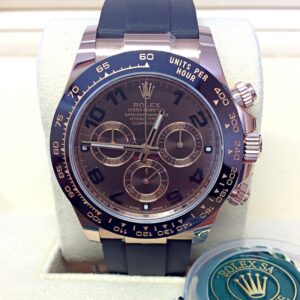 Rolex replica daytona 116515LN choco arabi oysterflex