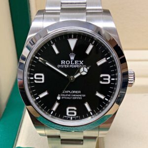 rolex replica explorer I 39mm black dial orologio replica copia