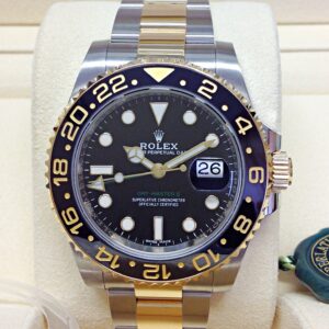 rolex replica GMT master II acciaio oro ceramica black dial orologio replica