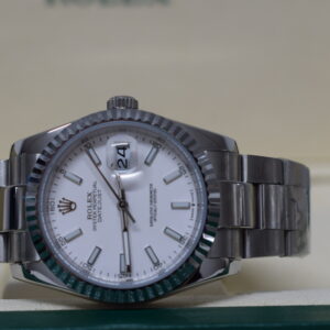 Rolex replica oyster datejust 116234 white index