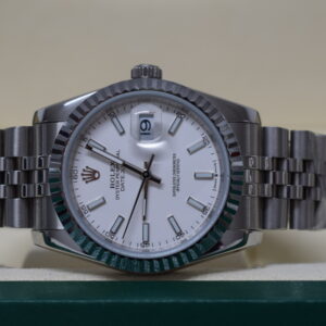Rolex replica datejust 116234 white index 36mm jubilèè