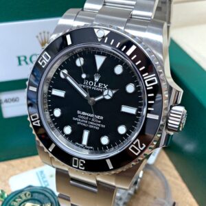 Alternative view of rolex replica submariner black dial no data ref. 114060 40mm