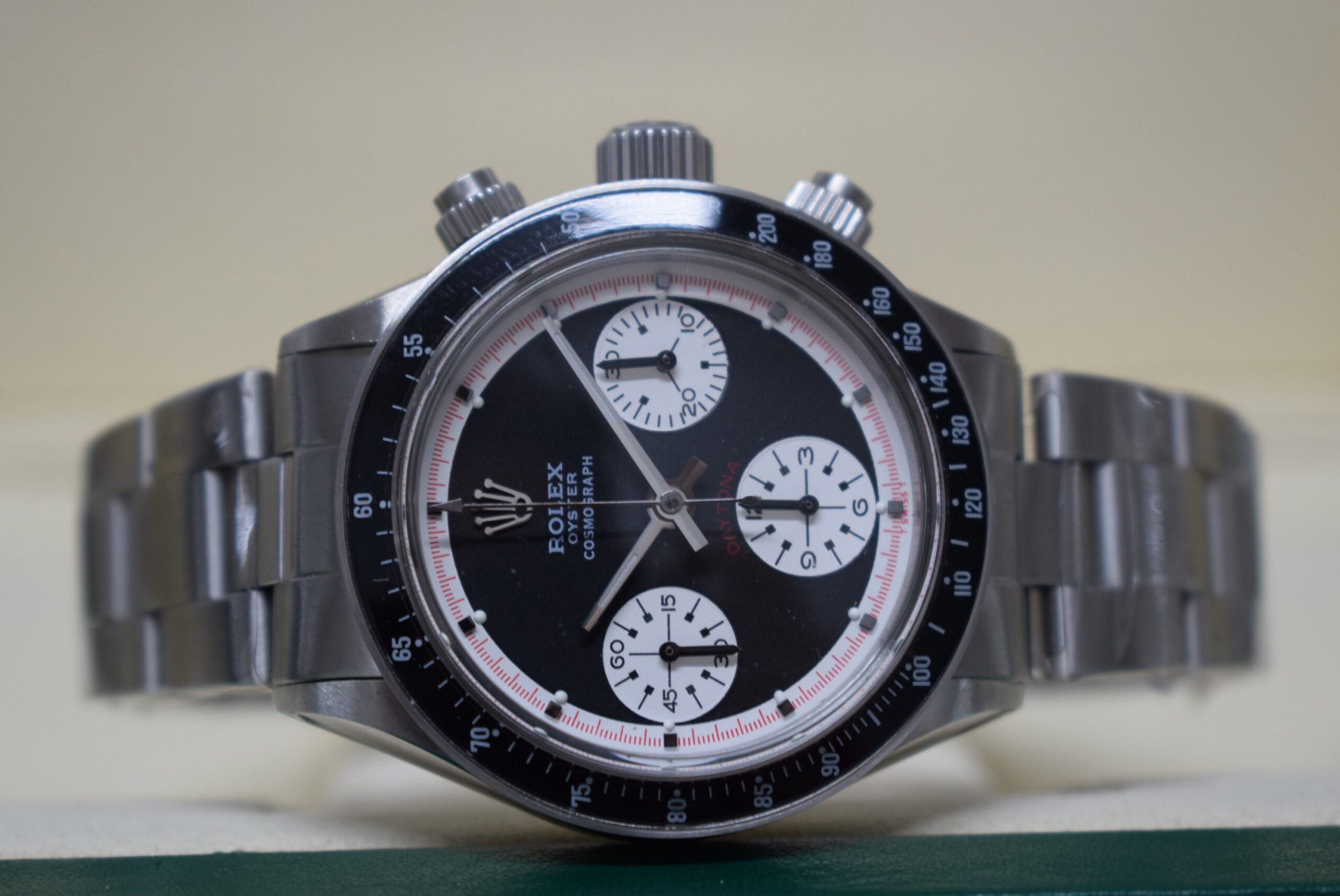 rolex replica daytona paulnewman 6245 black dial vintage orologio replica copia