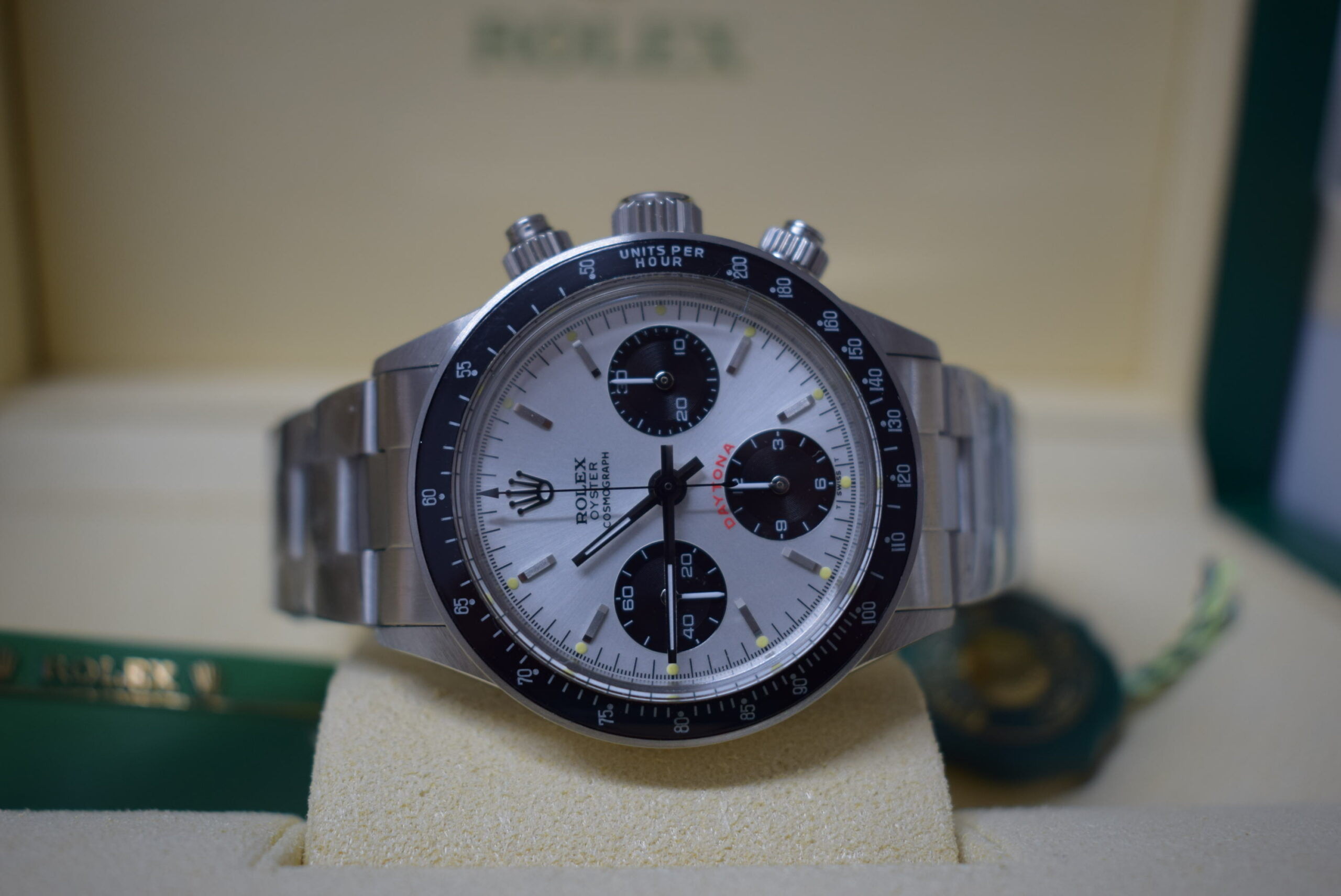 rolex replica daytona paulnewman 6263 argentèè dial vintage orologio replica copia