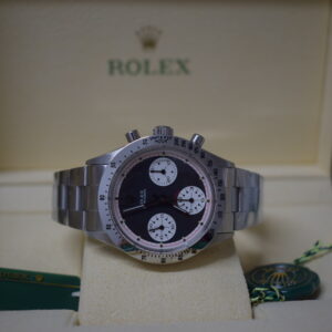 Alternative view of Rolex replica vintage daytona paul newman 6262  black musketeer dial