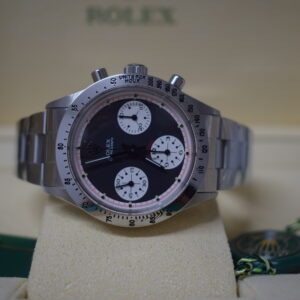 Rolex replica vintage daytona paul newman 6262  black musketeer dial