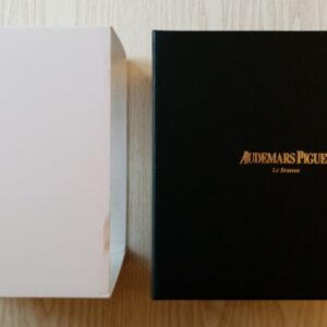 Audemars Piguet replica scatola box cofanetto portaorologi completo booklet service