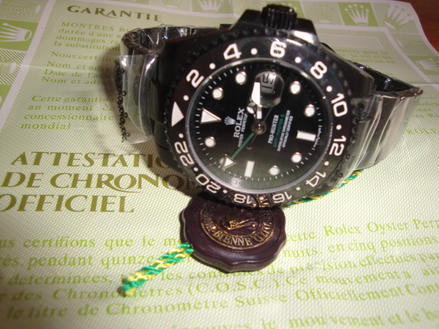 rolex replica GMT master II pro-hunter ceramica orologio replica - immagine 6