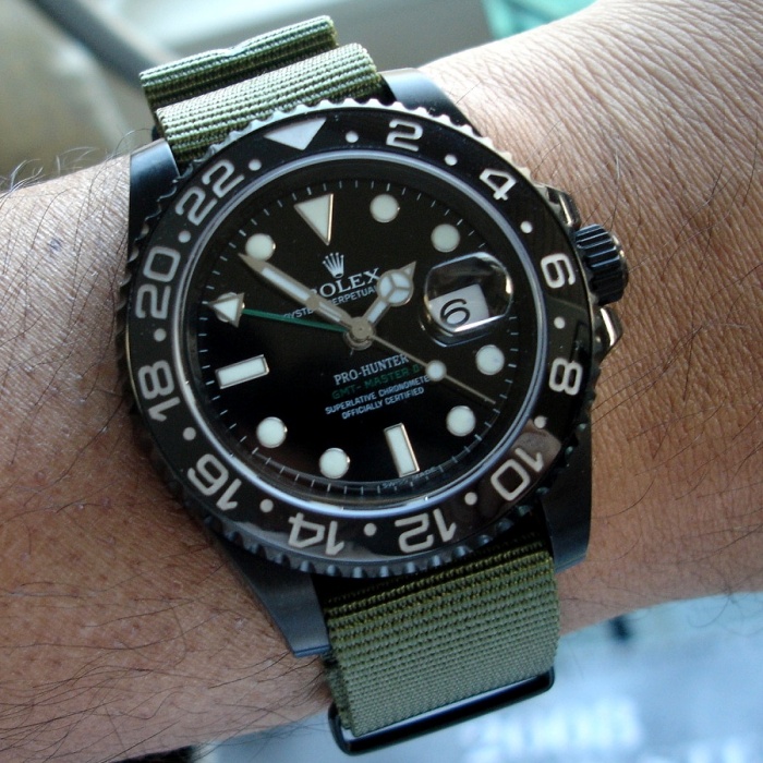 rolex replica GMT master II pro-hunter ceramica orologio replica - immagine 10