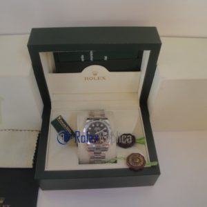 Alternative view of rolex replica datejust oyster brillantini black orologio imitazione