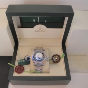 Alternative view of rolex replica datejust oyster bicolor black orologio imitazione