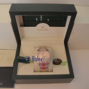 Alternative view of rolex replica datejust acciaio oro centenario oyster orologio imitazione