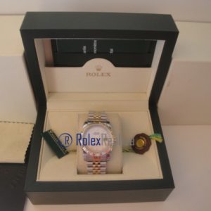 Alternative view of rolex replica datejust acciaio oro white roman orologio imitazione