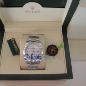 rolex replica datejust white roman oyster orologio imitazione