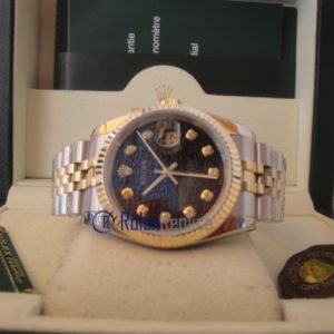 rolex replica datejust acciaio oro black centenario orologio imitazione