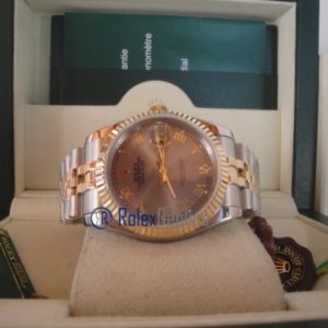 rolex replica datejust acciaio oro argento roman orologio imitazione