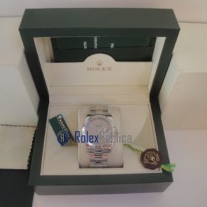 Alternative view of rolex replica datejust argento centenario oyster orologio imitazione