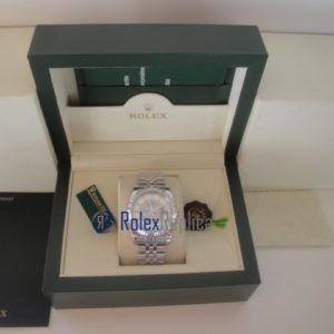 Alternative view of rolex replica datejust bicolor argento orologio imitazione