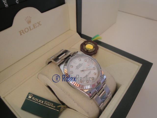 rolex replica datejust madreperla brillantini orologio imitazione - immagine 15