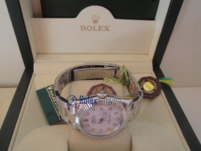rolex replica datejust madreperla brillantini orologio imitazione - immagine 17