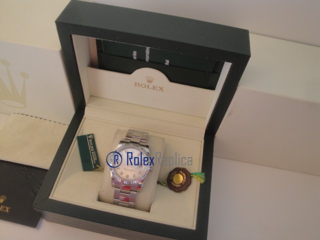 rolex replica datejust madreperla brillantini orologio imitazione - immagine 3