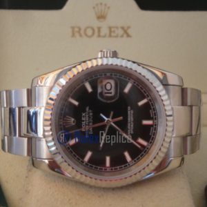 rolex replica datejust black barrette oyster orologio imitazione