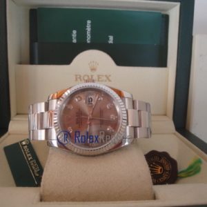 rolex replica datejust argento brillantini oyster orologio imitazione