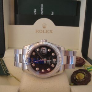 rolex replica datejust black centenario oyster orologio imitazione