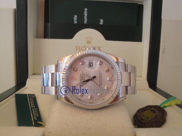 rolex replica datejust madreperla brillantini orologio imitazione - immagine 8