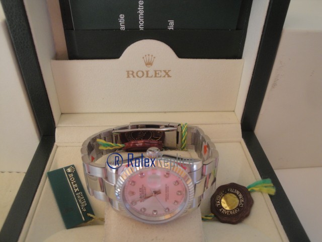 rolex replica datejust madreperla brillantini orologio imitazione - immagine 9
