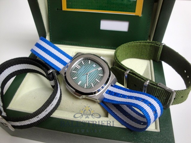 patek philippe replica nautilus blue dial skeletron cordura orologio imitazione