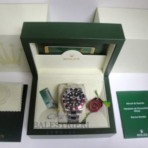 rolex replica GMT master II rosso nero ceramica orologio replica
