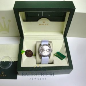 rolex replica datejust acciaio argentèè cordura white orologio imitazione