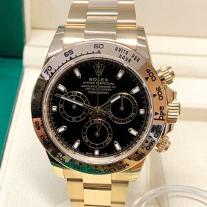 rolex replica daytona crono oro giallo black dial orologio replica copia imitazione