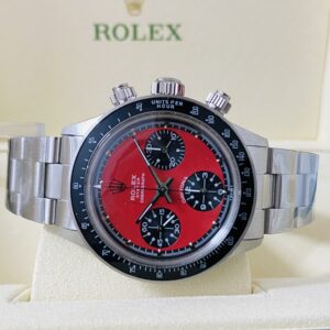 rolex replica daytona paulnewman 6263 california red dial vintage orologio replica copia