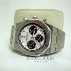 audemars piguet replica chrono royal oak leo messi acciaio white dial panda imitazione copia