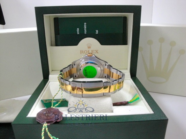 rolex replica yacht master I acciaio oro white dial orologio replica - immagine 8