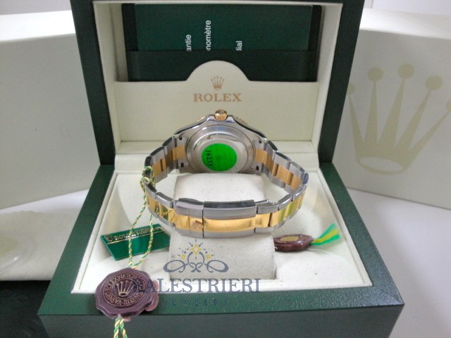 rolex replica yacht master I acciaio oro white dial orologio replica - immagine 9