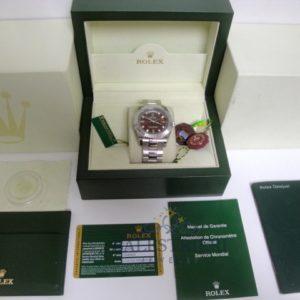 rolex replica daydate ll acciaio cherry dial orologio replica copia imitazione