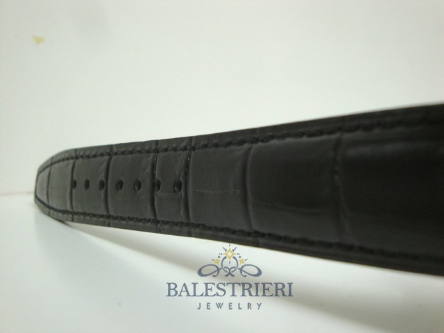 iwc replica portoghese rose gold black dial strip leather orologio imitazione - immagine 7