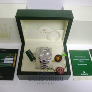 rolex replica daydate ll acciaio argentèè dial president orologio replica copia imitazione