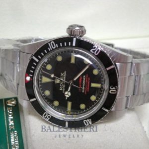 rolex replica submariner vintage no data red writing orologio replica copia imitazione