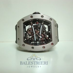 Alternative view of richard mille replica RM038 bubba watson titanium edition strip rubber