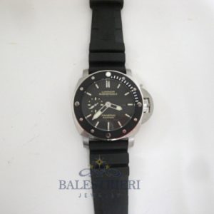 Panerai replica luminor marina submersible ceramica amagnetic rubber imitazione copia