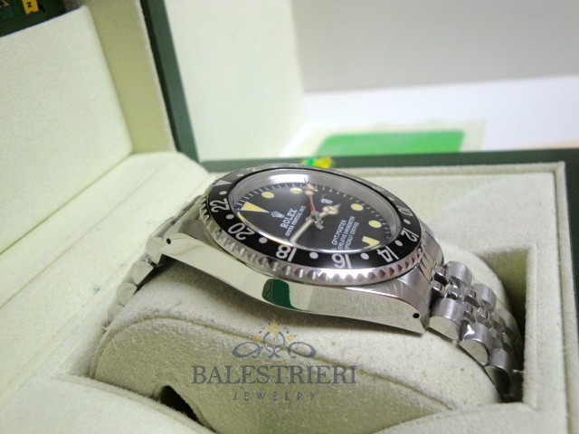 rolex replica GMT master II 1665 vintage black bezel orologio replica - immagine 4