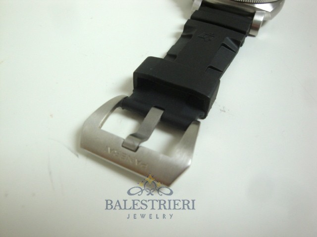 Panerai replica luminor marina submersible ceramica amagnetic rubber imitazione copia - immagine 6